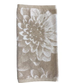 Полотенце махровое 81х40см Цветы смеются(лён3)