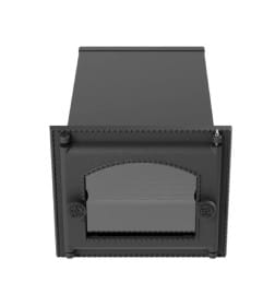 Духовка стальная печная ДПС-ДТ-6АС со стеклом, (окрашенная дверка) 345х289х500мм