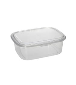 Контейнер прямоугольный 1.6 л "Fresh" прозрачно-голубой Технопластик