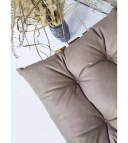 Подушка для сиденья 40x40 см серо-бежевый (комплект 2 шт.) MATEX ARIA 59-882