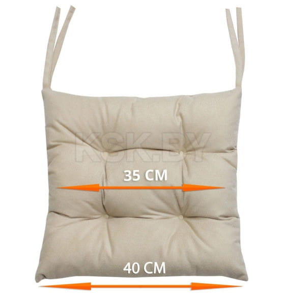 Подушка для сиденья 40x40 см (светло-бежевый) MATEX ARIA 59-738 (59-738) 