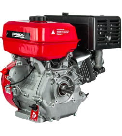 Двигатель бензиновый BRADO N188F(SFT) (13 л.с., шлицевой вал диам. 25мм х40мм)