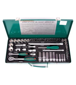 Набор головок и бит (57 предметов) JONNESWAY S04H3157SP