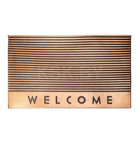 Коврик придверный резиновый "Welcome" 45х75 см Blabar 93607 (93607) 