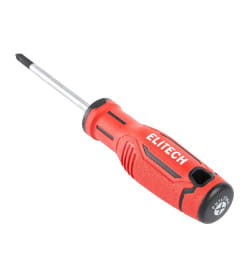 Отвертка крестовая PH1х75 мм (211202) Elitech 207140