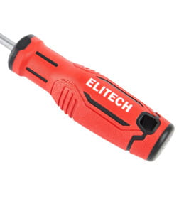 Отвертка крестовая PH1х75 мм (211202) Elitech 207140