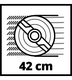 Газонокосилка аккумуляторная Einhell RASARRO 36/42 3413272