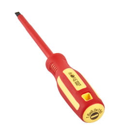 Отвертка плоская SL8,0х150 мм диэлектрическая (231105) Elitech 207170