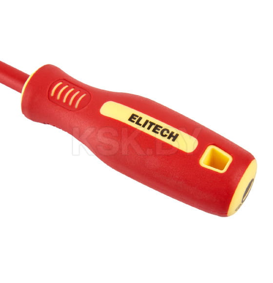 Отвертка плоская SL6,5х150 мм диэлектрическая (231104) Elitech 207169 (207169) 