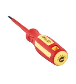 Отвертка плоская SL3,5х75 мм диэлектрическая (231101) Elitech 207166