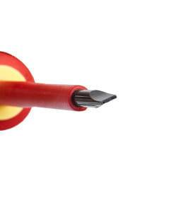 Отвертка плоская SL3,5х75 мм диэлектрическая (231101) Elitech 207166