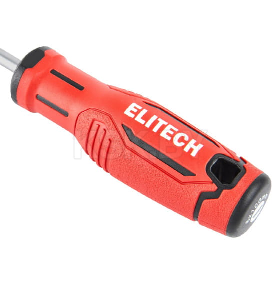 Отвертка плоская SL6х100 мм (211105) Elitech 207135 (207135) 