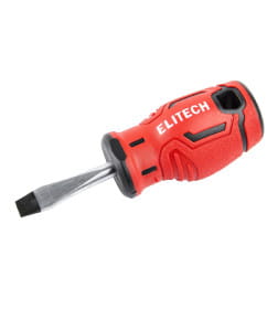 Отвертка плоская SL6х38 мм (211104) Elitech 207134