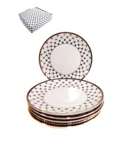 Набор тарелок 7" (6 пр.) "Сеточка" 170-201, артикул 57011
