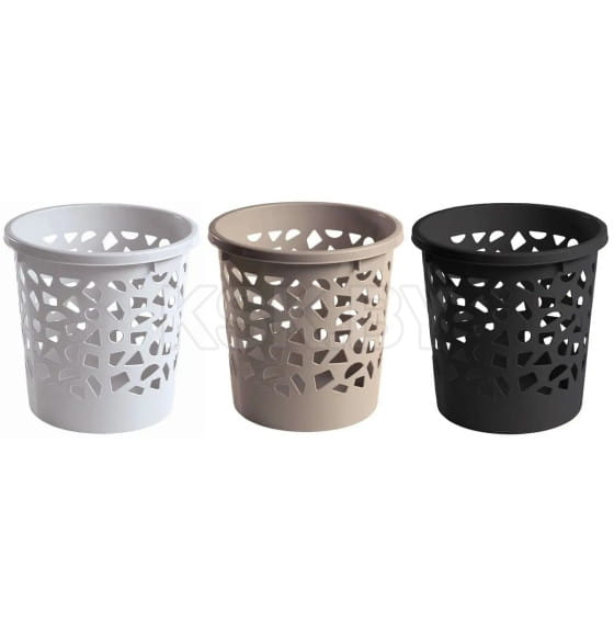 Корзина для мусора пластмассовая 26х26 см Бытпласт 4312431 (4312431) 