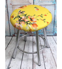 Подушка для сиденья "Цветы на желтом" 33x33 см (желтый, розовый, зеленый) MATEX CONCEPT. LINE 51-916