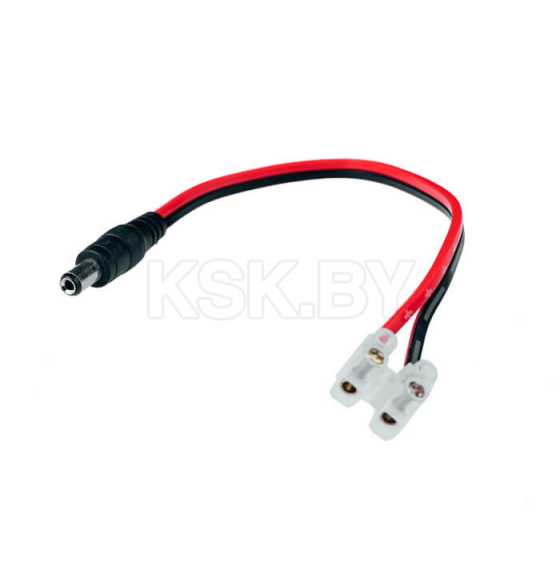 Штекер со шнуром и клеммной колодкой GF-JACK-TSML JACK 2,1*5,5 (НФ-00001007) 