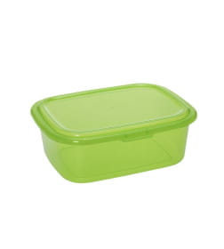 Контейнер прямоугольный 1.6 л "Fresh" прозрачно-голубой Технопластик