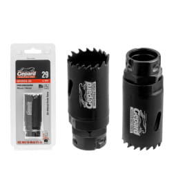 Коронка биметаллическая 29 мм PROGRESSOR GEPARD