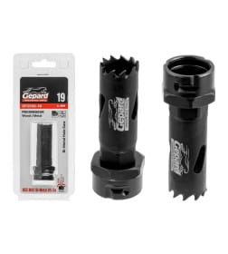 Коронка биметаллическая 19 мм PROGRESSOR GEPARD