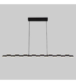 Подвесной светодиодный светильник 90332/17 черный Eurosvet