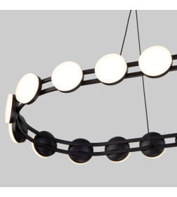 Подвесной светодиодный светильник 90332/26 черный Eurosvet