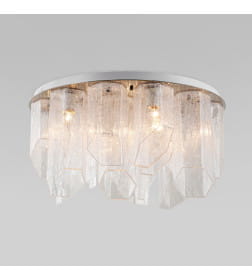 Потолочный светильник с плафонами из фактурного стекла Smart 381/10 Bogate's Smart