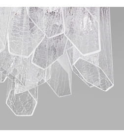 Потолочный светильник с плафонами из фактурного стекла Smart 381/10 Bogate's Smart