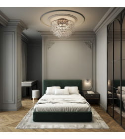 Потолочный светильник с фигурным стеклом Smart 380/8 Bogate's Smart