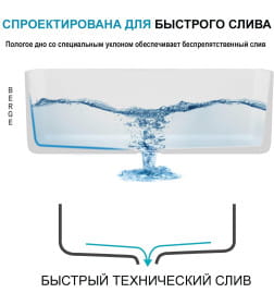 Мойка из искусственного камня Berge BR-5100 (песочный)