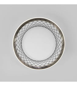 Потолочный светодиодный светильник 40023/1 LED серый Eurosvet