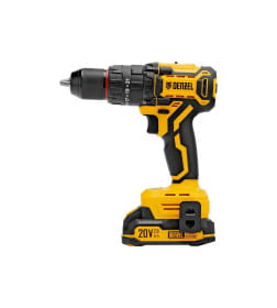 Дрель-шуруповерт ударная аккумуляторная Denzel CIDH-BL-20 26137