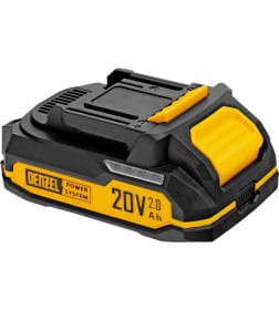 Дрель-шуруповерт ударная аккумуляторная Denzel CIDH-BL-20 26137