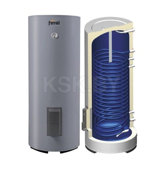Бойлер косвенного нагрева Ferroli Ecounit N 100 1C (GRY0780A) 
