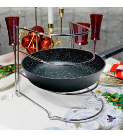 Держатель для сковородок Fanhoff  30*23*32 см, 83140 сталь