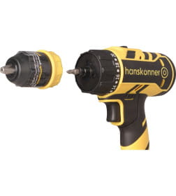 Дрель-шуруповерт аккумуляторная Hanskonner HCD1865C