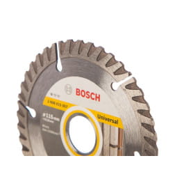 Диск алмазный 115х22.2 мм универсальный сегментный, сухой рез Turbo STANDARD FOR UNIVERSAL BOSCH 2608615057