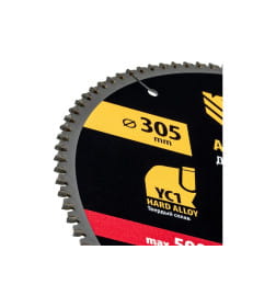 Диск пильный по алюминию 305х100Tх30 мм Denzel 733807