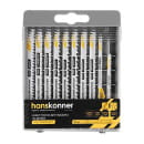 Набор пилок для лобзика (10 шт.) Hanskonner H10-WOODSET1 (H10-WOODSET1) 