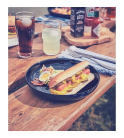 Блюдо "Friends Time Black" P6361 (21см)