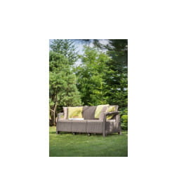 Диван трехместный CORFU II MAX LOVE SEAT, капучино, 258978