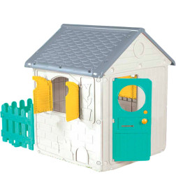Домик для детской площадки Dolu My 1st House 2619 (бирюзовый)