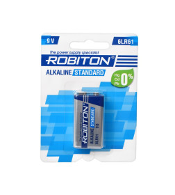 Элемент питания 6LR61 9V ROBITON STANDARD БЛ12288