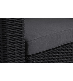 Диван двухместный Keter California, графит