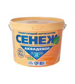 Аквадекор Сенеж 120-Х2 графит,  9 кг