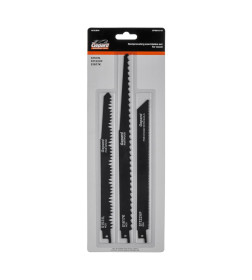 Набор полотен для сабельной пилы по дереву (3 шт.) GEPARD GP0643-01