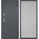 Дверь входная "Титан Антеро" Антрацит/Бетон снежный (правая)  860х2050 мм