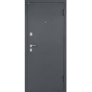 Дверь входная "Титан Антеро" Антрацит/Бетон снежный (правая)  860х2050 мм