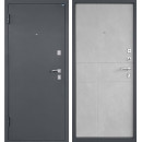 Дверь входная "Титан Антеро" Антрацит/Бетон снежный (левая)  860х2050 мм