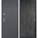 Дверь входная "Титан Антеро" Антрацит/Шале графит (правая)  860х2050 мм